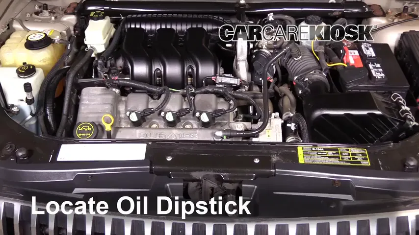 2005 Mercury Montego Premier 3.0L V6 Oil Check Oil Level